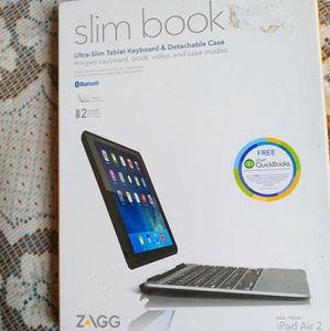 Brand New ZAGG Slim Book for iPad Air 2 Electronic